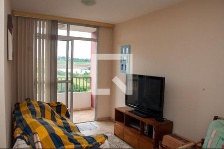 Sala de apartamento à venda com 3 quartos, 92m² em Jardim Antonio Von Zuben, Campinas
