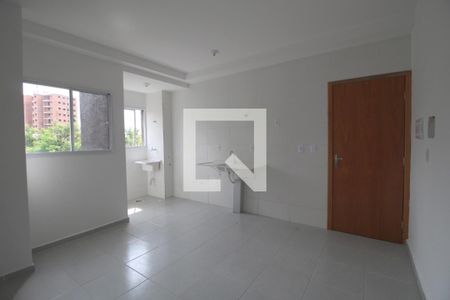 Sala de apartamento para alugar com 2 quartos, 46m² em Ana Maria, Sorocaba