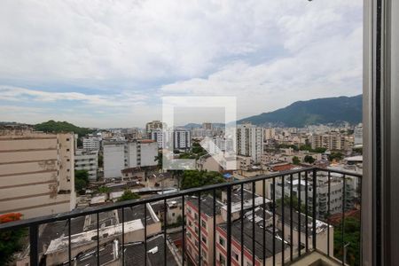 Varanda da Sala de apartamento para alugar com 1 quarto, 75m² em Vila Isabel, Rio de Janeiro