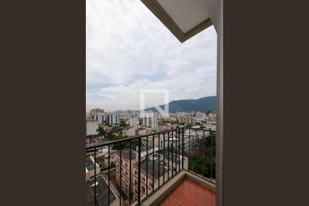 Varanda da Sala de apartamento para alugar com 1 quarto, 75m² em Vila Isabel, Rio de Janeiro