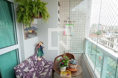 Sacada  de apartamento à venda com 3 quartos, 272m² em Santa Terezinha, São Bernardo do Campo