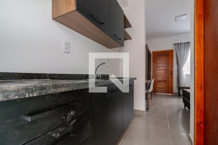 Cozinha de apartamento à venda com 1 quarto, 27m² em Cidade Antônio Estêvão de Carvalho, São Paulo