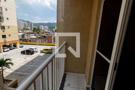 Sacada de apartamento para alugar com 2 quartos, 57m² em Todos Os Santos, Rio de Janeiro