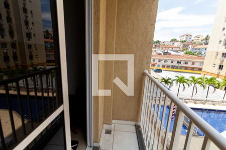 Sacada de apartamento para alugar com 2 quartos, 57m² em Todos Os Santos, Rio de Janeiro