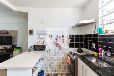 Sala e Cozinha de kitnet/studio à venda com 1 quarto, 45m² em Tijuca, Rio de Janeiro