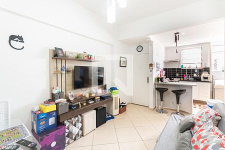 Sala e Cozinha de kitnet/studio à venda com 1 quarto, 45m² em Tijuca, Rio de Janeiro