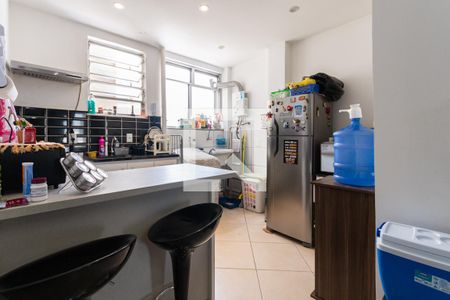 Sala e Cozinha de kitnet/studio à venda com 1 quarto, 45m² em Tijuca, Rio de Janeiro