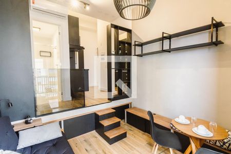 Studio para alugar com 30m², 1 quarto e sem vagaSala Quarto