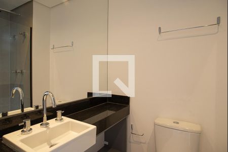 Banheiro de kitnet/studio à venda com 1 quarto, 18m² em Consolação, São Paulo