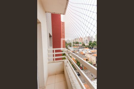 Varanda da Sala de apartamento para alugar com 2 quartos, 59m² em Jardim, Santo André