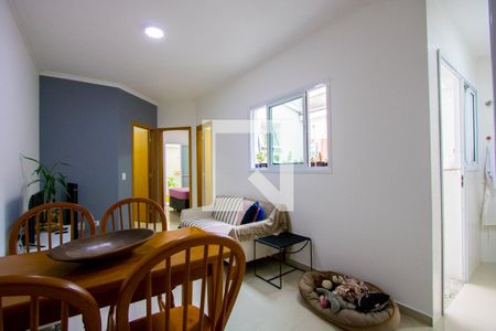 Sala de apartamento à venda com 2 quartos, 50m² em Vila Amábile Pezzolo, Santo André