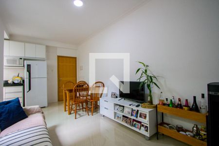 Sala de apartamento à venda com 2 quartos, 50m² em Vila Amábile Pezzolo, Santo André