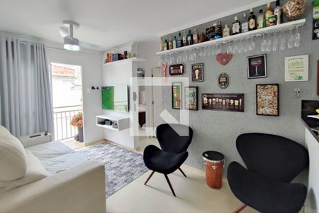 Sala de apartamento à venda com 3 quartos, 53m² em Vila Marieta, Campinas