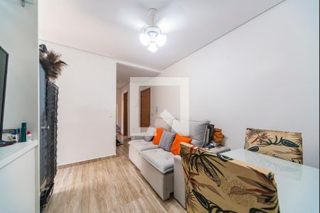 Sala de apartamento à venda com 2 quartos, 57m² em Vila Marina, Santo André