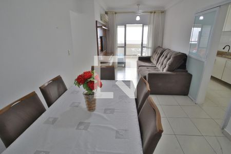Sala de Estar e Jantar de apartamento para alugar com 2 quartos, 89m² em Ponta da Praia, Santos