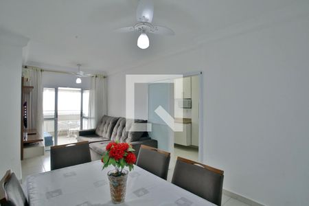 Sala de Estar e Jantar de apartamento para alugar com 2 quartos, 89m² em Ponta da Praia, Santos