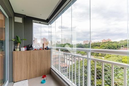 Varanda Gourmet de apartamento à venda com 1 quarto, 63m² em Vila Isa, São Paulo