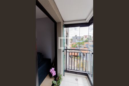 Varanda de apartamento para alugar com 1 quarto, 44m² em Campestre, Santo André