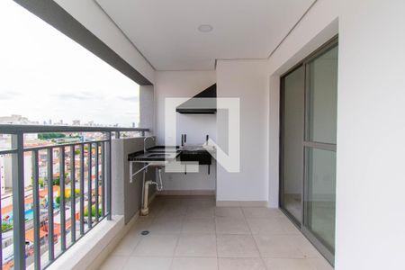 Varanda Gourmet de apartamento à venda com 2 quartos, 64m² em Vila Prudente, São Paulo