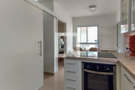 Sala e cozinha de apartamento para alugar com 1 quarto, 40m² em Vila Mariana, São Paulo