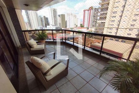 Sacada de apartamento para alugar com 4 quartos, 318m² em Centro, Ribeirão Preto