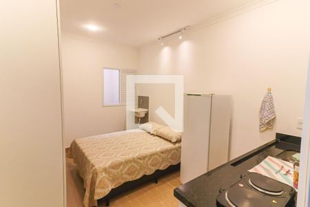 Studio - Quarto / Cozinha / Lavanderia de apartamento para alugar com 1 quarto, 20m² em Jd. Rio Pequeno, São Paulo