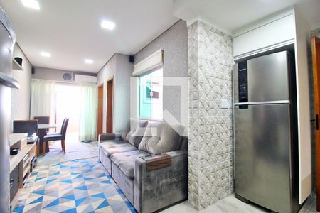 Sala/Cozinha de apartamento à venda com 3 quartos, 100m² em Vila Camilópolis, Santo André
