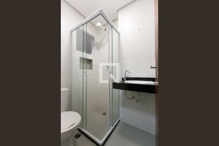Banheiro Banheiro de kitnet/studio para alugar com 1 quarto, 26m² em Cidade Antônio Estevão de Carvalho, São Paulo