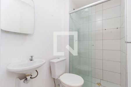 Banheiro de apartamento para alugar com 1 quarto, 28m² em Brás, São Paulo