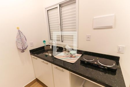 Studio - Quarto / Cozinha / Lavanderia de kitnet/studio para alugar com 1 quarto, 20m² em Vila Lageado, São Paulo
