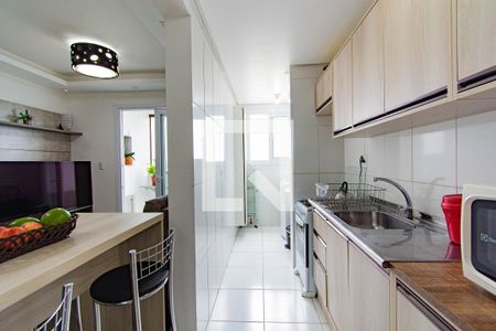 Cozinha de apartamento à venda com 3 quartos, 72m² em Marechal Rondon, Canoas