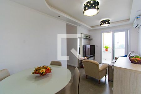 Sala de apartamento à venda com 3 quartos, 72m² em Marechal Rondon, Canoas
