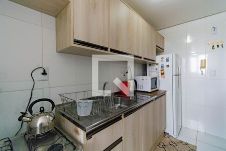 Cozinha de apartamento à venda com 3 quartos, 72m² em Marechal Rondon, Canoas