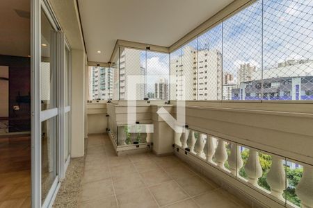 Varanda da Sala de apartamento para alugar com 3 quartos, 147m² em Vila Suzana, São Paulo