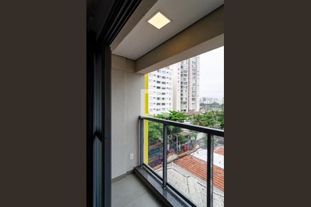 Varanda de kitnet/studio à venda com 1 quarto, 27m² em Vila Clementino, São Paulo