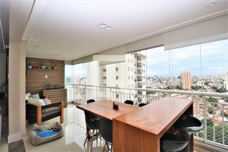 Varanda gourmet de apartamento à venda com 3 quartos, 122m² em Lauzane Paulista, São Paulo