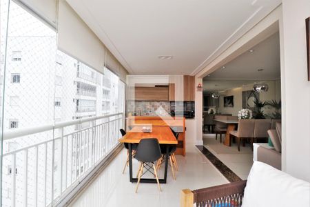 Varanda gourmet de apartamento à venda com 3 quartos, 122m² em Lauzane Paulista, São Paulo