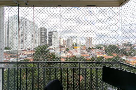 Varanda da Sala de apartamento à venda com 3 quartos, 68m² em Tatuapé, São Paulo