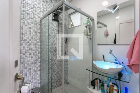 Banheiro da Suíte de apartamento à venda com 3 quartos, 90m² em Serra, Belo Horizonte