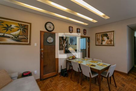 Sala de apartamento à venda com 3 quartos, 90m² em Serra, Belo Horizonte