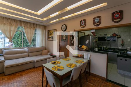 Sala de apartamento à venda com 3 quartos, 90m² em Serra, Belo Horizonte