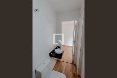 Banheiro de apartamento para alugar com 1 quarto, 55m² em Jardim, Santo André