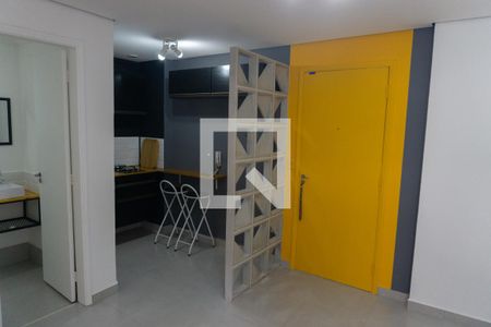 Sala/Cozinha de apartamento para alugar com 1 quarto, 32m² em Centro, São Paulo