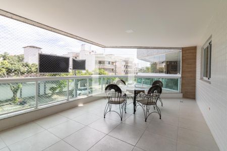 Varanda de apartamento à venda com 3 quartos, 110m² em Recreio dos Bandeirantes, Rio de Janeiro