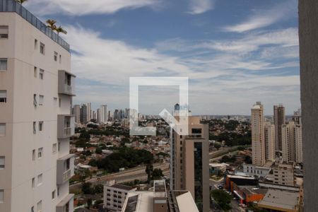 Vista da sala de apartamento para alugar com 1 quarto, 41m² em Jardim Goiás, Goiânia