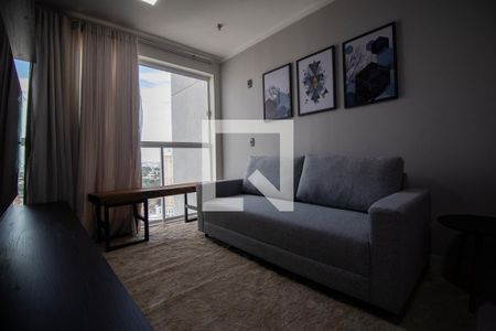 Sala de apartamento para alugar com 1 quarto, 41m² em Jardim Goiás, Goiânia