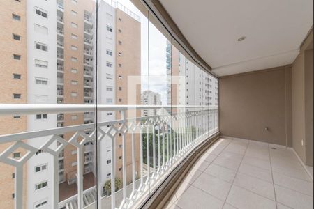 Varanda da Sala de apartamento para alugar com 3 quartos, 130m² em Santa Paula, São Caetano do Sul