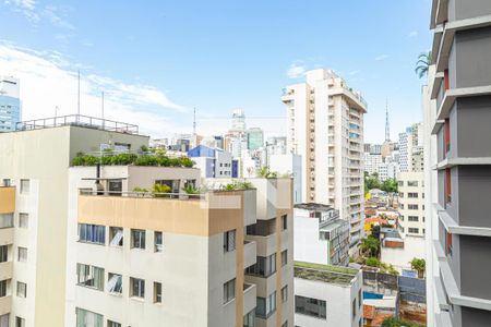 Vista de kitnet/studio para alugar com 1 quarto, 19m² em Consolação, São Paulo