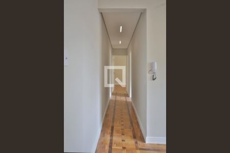 Corredor para os Quartos e o Banheiro de apartamento para alugar com 2 quartos, 67m² em Gonzaga, Santos