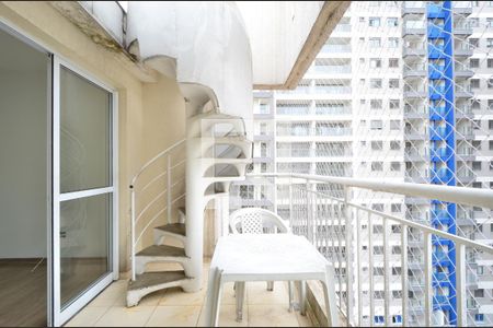 Varanda  de apartamento à venda com 2 quartos, 112m² em Vila Monte Alegre, São Paulo